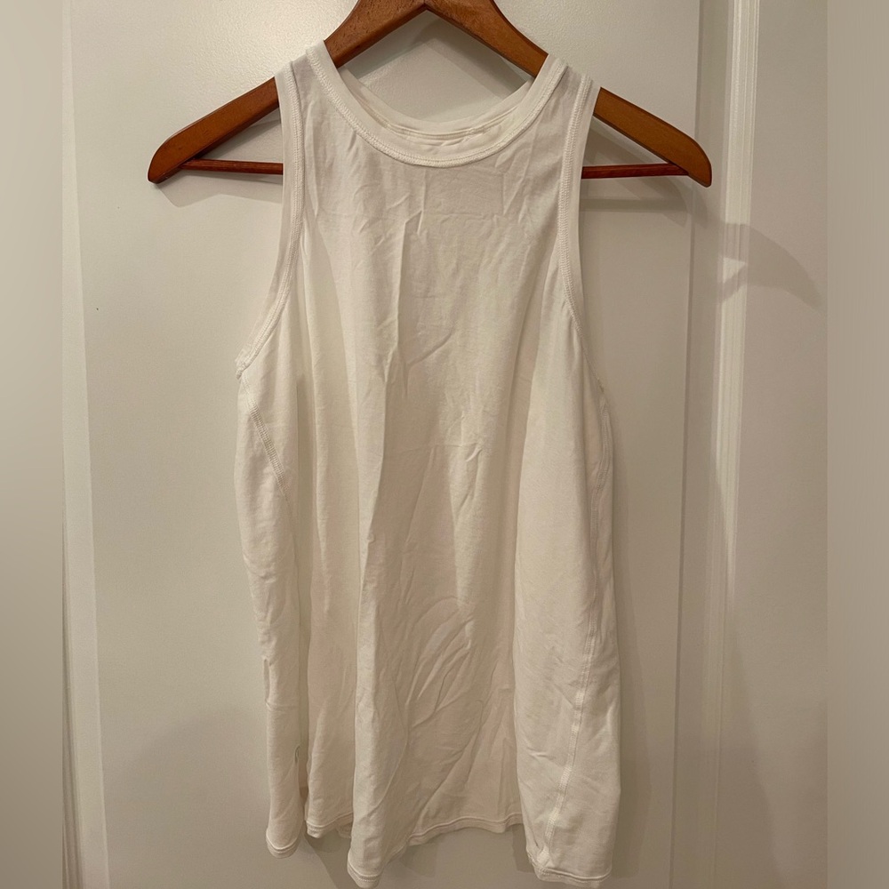 White Lululemon Tank size 4